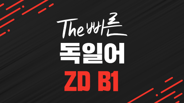 The 빠른 독일어 ZD B1